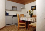 kitchen and dining table